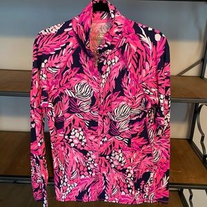 EUC Lilly Pulitzer Luxletic jacket